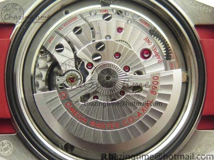 0125 Planet Ocean “Pyeongchang 2018” 43.5mm SS OMF 1:1 Best Edition Blue Dial On Nylon Strap A Soft 8082